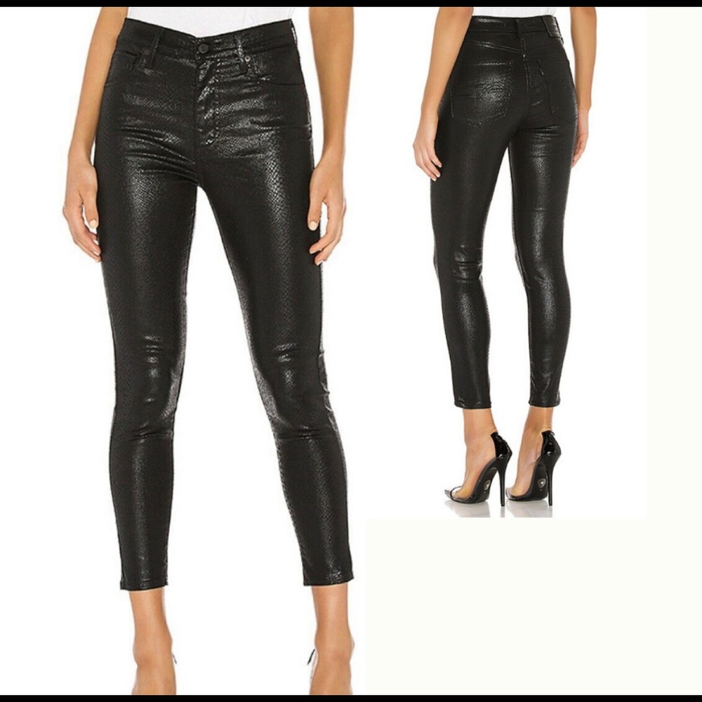 Levi's mile high skinny in snakeskin